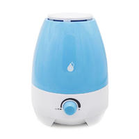 Quiet Humidifier 360 degree rotatable nozzle output Filter-Free 0.93 Gallon 3.5L / 0.93G