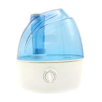 Electric Humidifier 360 degree rotatable nozzle output Ultra Quiet Cool Mist capacity 2L / 0.53G